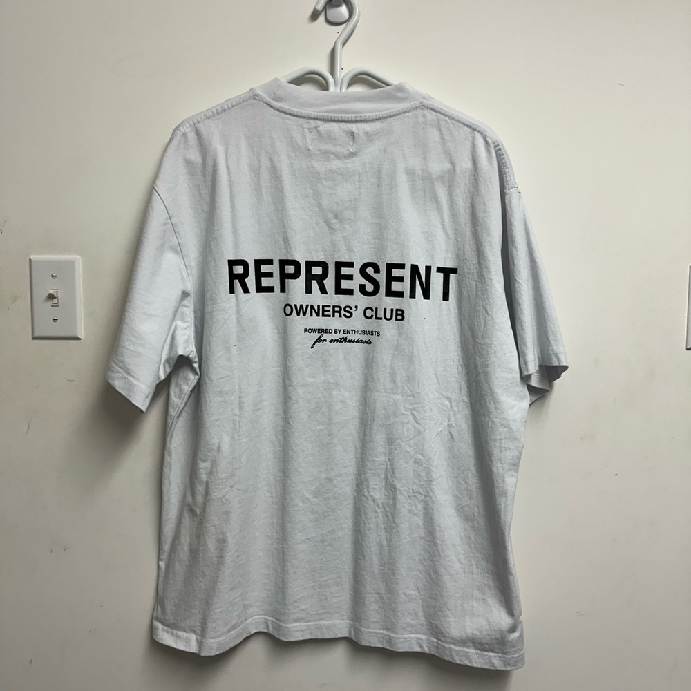 Represent White Men's T-Shirt